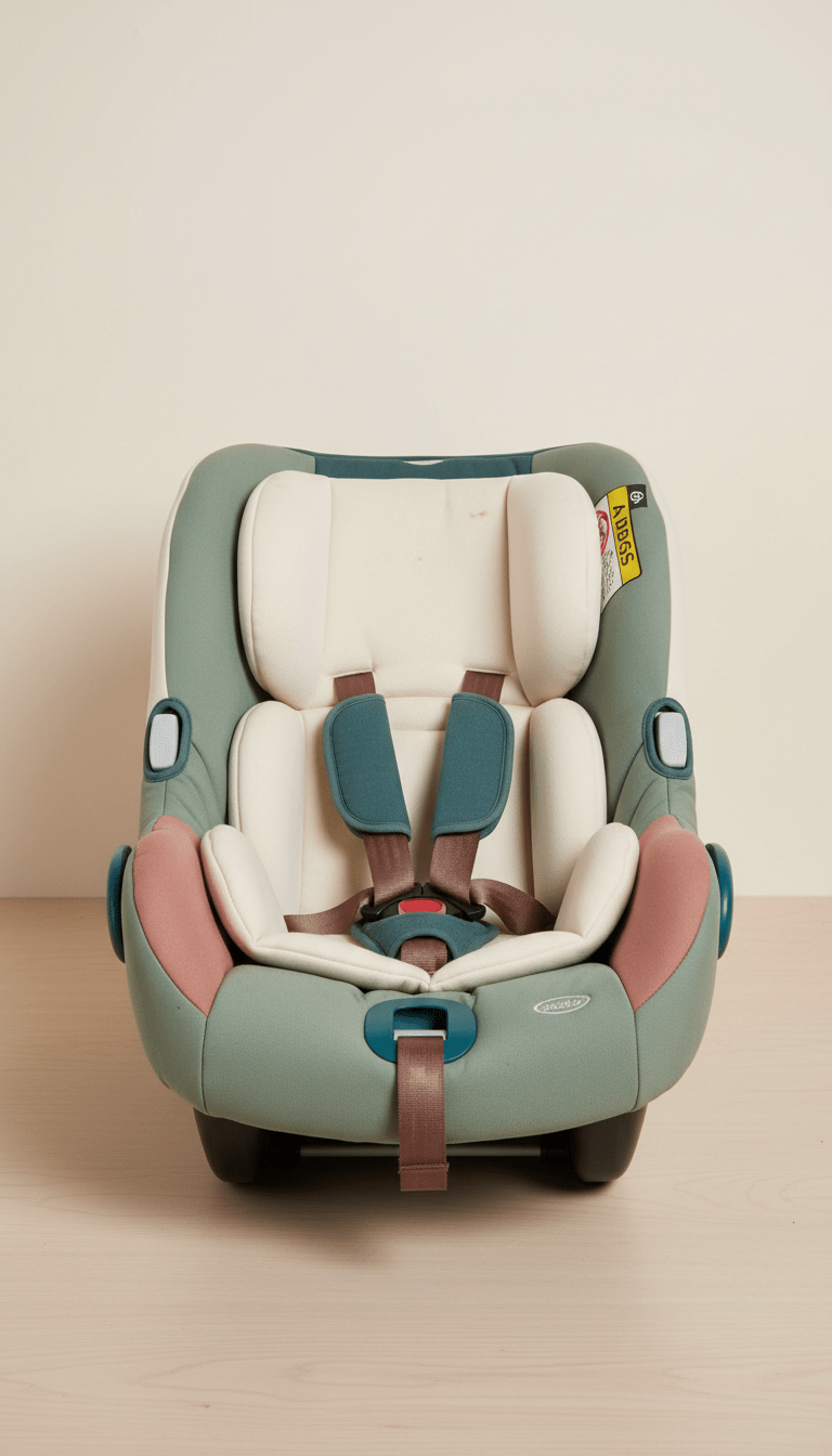 Cozy infant car seat with base