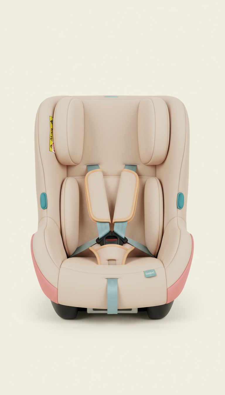 Infant Car Seat With Five-Point Harness