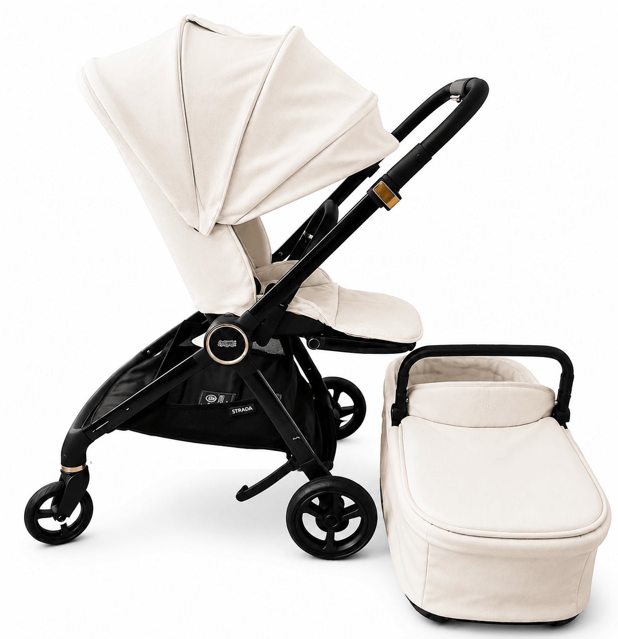 Mamas & Papas Strada Stroller with Carrycot – Preloved, Excellent Condition